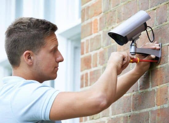 security camera cctv installation